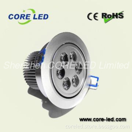 CE/ROHS High power 6W LED Ceiling Lights
